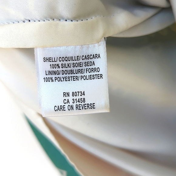 BCBGMaxAzria | 100% SILK Patchwork Babydoll Dress - Picture 12 of 14